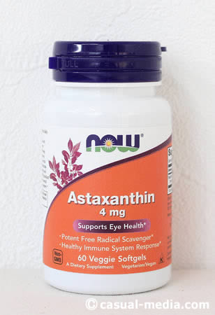 アイハーブのアスタキサンチンのサプリメント「Now Foods, アスタキサンチン4mg」