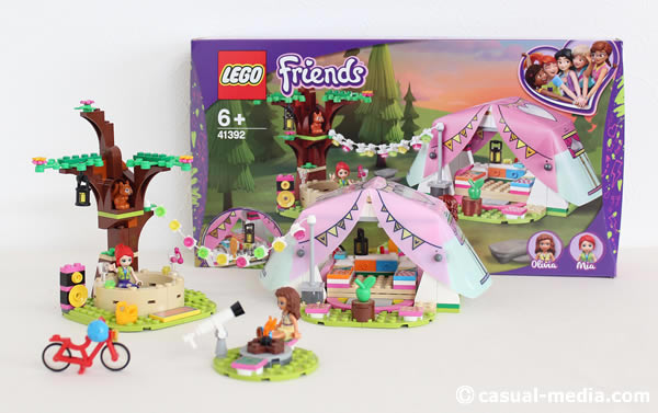 レゴ(LEGO) フレンズ フレンズのわくわくグランピング 41392を小1女子にクリスマスプレゼントしてみた！